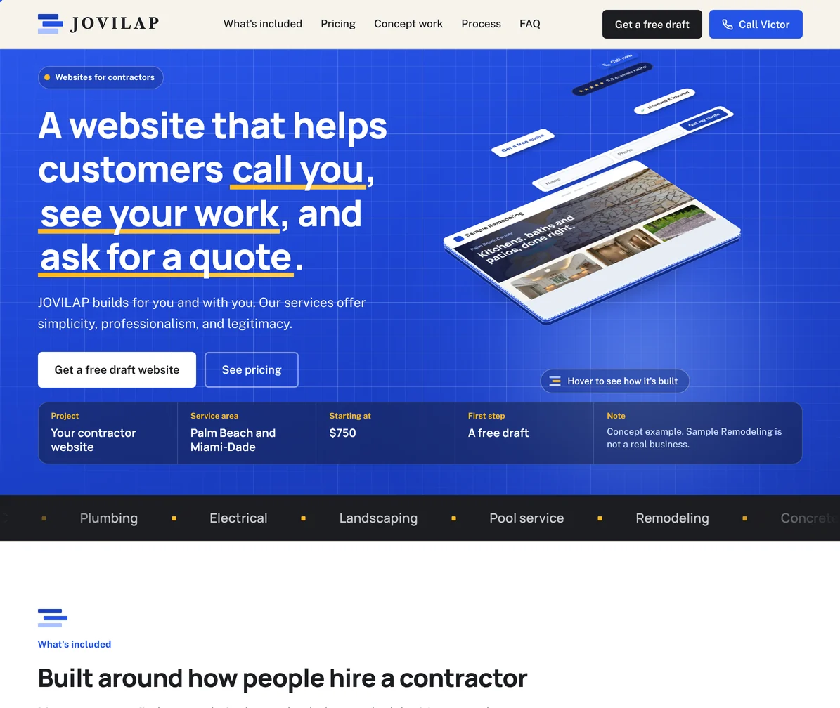 JOVILAP home page